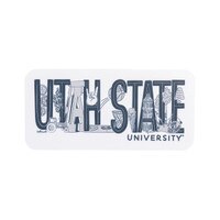 Utah State University Doodle Sticker